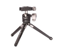   Leofoto USA  Leofoto MT-02  LH-25 Aluminum Mini Table Top Tripod with Ballhead