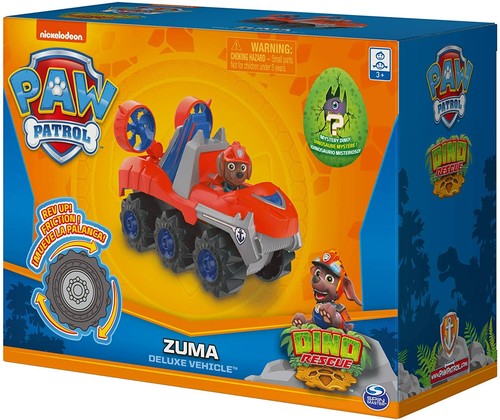 Paw Patrol DINO RESCUE ZUMA Deluxe Fahrzeug Spielset Überraschung Dinosaurier Ei NEU - Bild 2 von 2