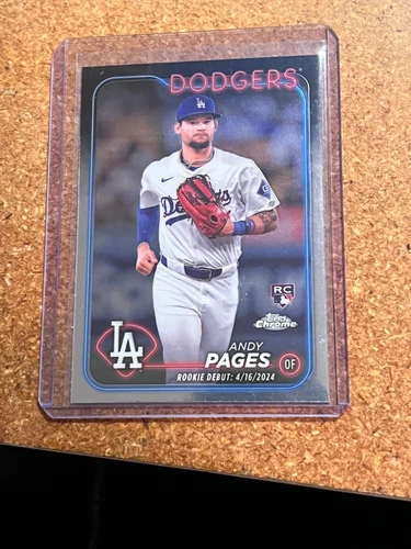 Andy Pages 2024 Topps Chrome Andy Pages #USC186 Rookie