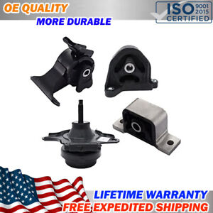 Motor Mounts 4pcs Replacement for 2002-2006 Acura RSX 2.0L L4 Auto Trans