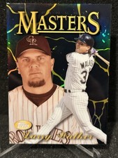 2021 Finest 1997 Topps Masters Kintsukuroi Black Gold Refractor Larry Walker