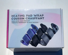 Heated Pad Adjustable Elbow Wrap Electric Heating Brace 4 Heat Levels Blue