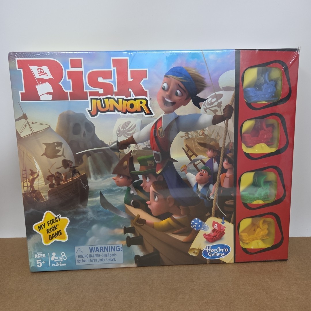 New Risk Game Junior game by Hasbro Gaming 2-4 players age 5+ Sealed | eBay