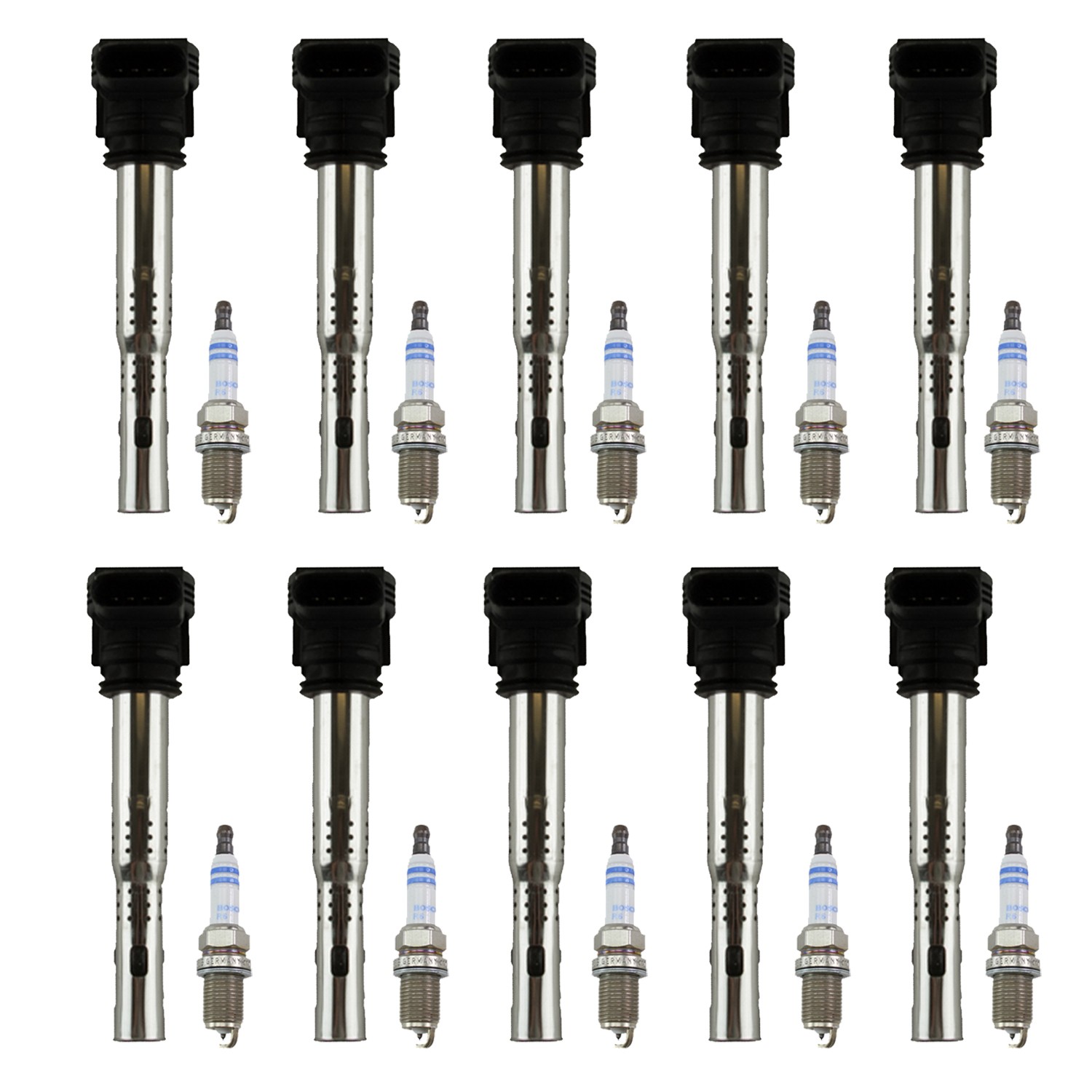 Audi R8 Spark plugs Set P/N 092594