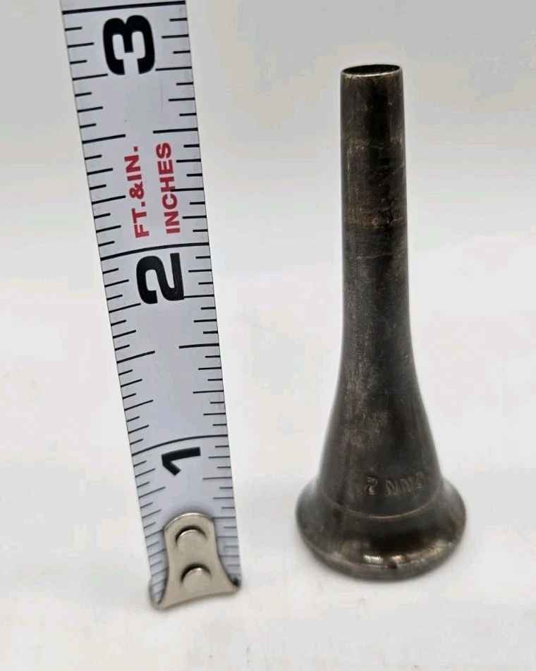 Boquilla de latón enchapada en plata Conn 2 cuerno francés Foto 4 de 4