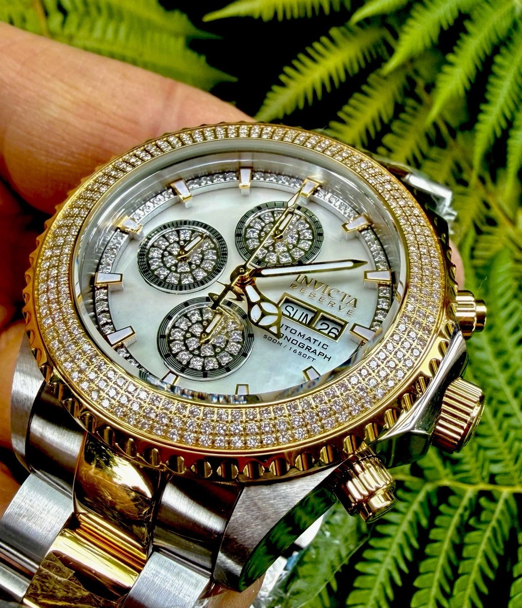 Invicta Men 23289 Pro Diver Elite New 2.45ctw Diamond Swiss 7750