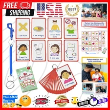 Special Needs My Communication Cards for Special Ed, Speech Delay Non Verbal ...