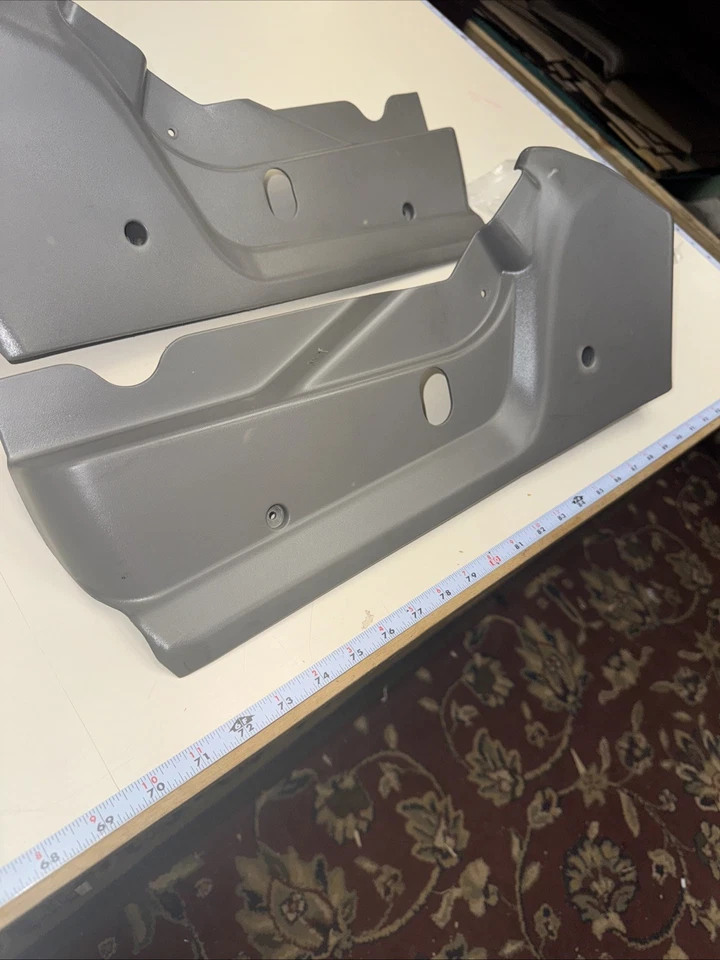 99-02 Chevy Silverado Sierra переднее левое правое сиденье отделка пластиковый чехол серый пара - Изображение 2 из 4