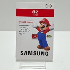 Tarjeta de Memoria Micro SD Express Samsung 256GB Nintendo Switch 2 [PO238493]