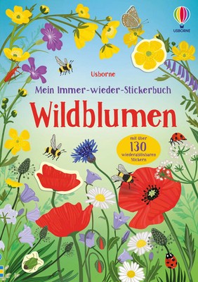Mein Immer-wieder-Stick*rbuch: Wildblumen | Caroline Young | Taschenbuch | 32 S.