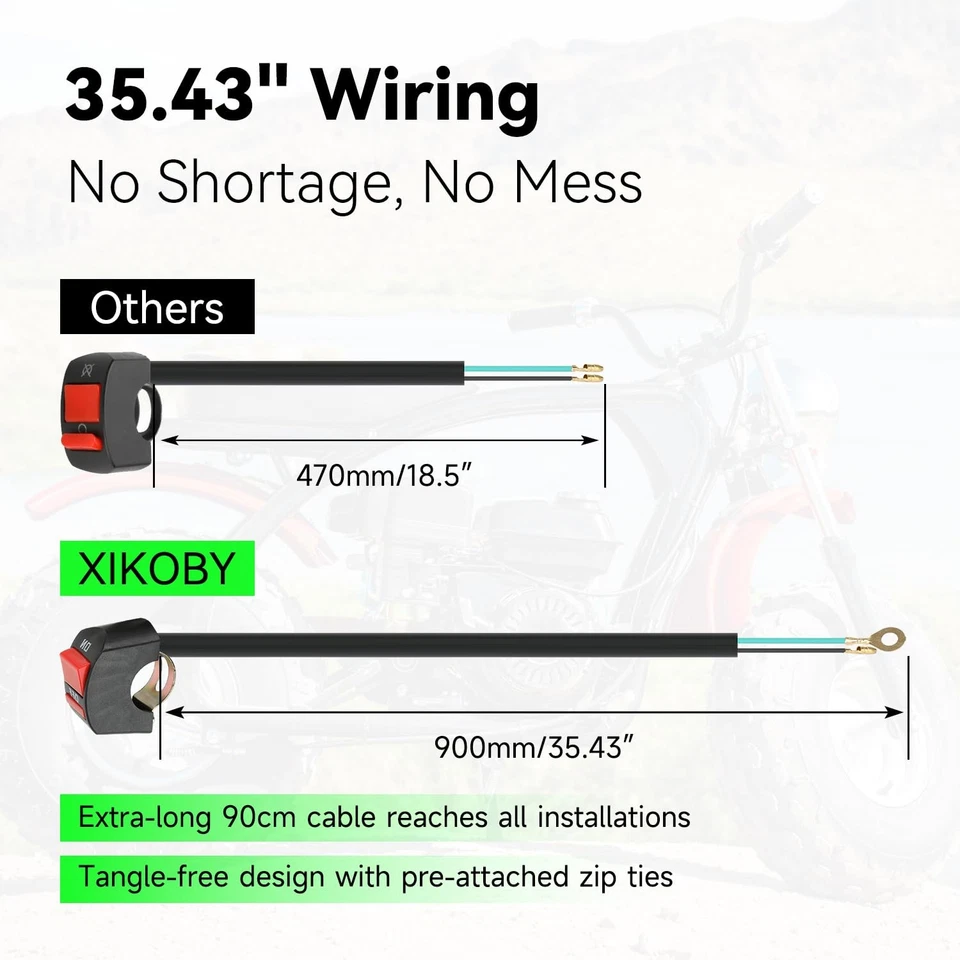 On Off Kill Switch For Predator 212cc 196cc CT200U BT200X B200R CT100U Mini Bike - Image 3 of 4
