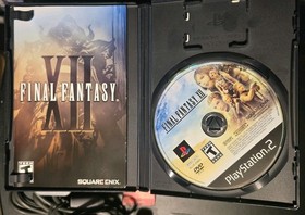 PS2 w/ Controller, Memory Card, Cords & Final Fantasy XII BUNDLE! *TESTED*