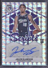 2023-24 Panini Mosaic Rookie Scripts #9 Jalen Slawson