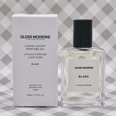 Gloss Moderne   BLANC   Perfume Oil 0.5oz 15mL   NEW IN BOX   