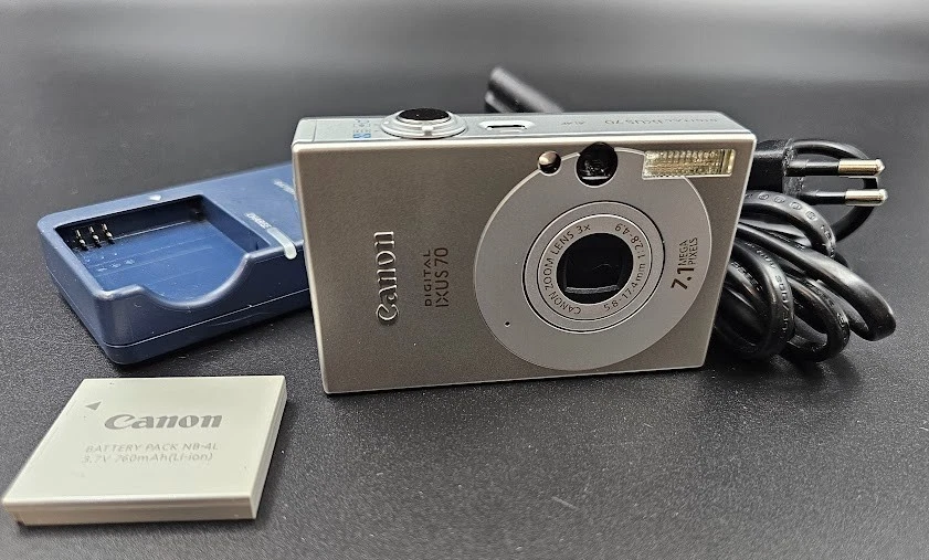 Canon IXUS 70 7.1 MP-Digitalkamera Silber - aktiv - Bild 2 von 4