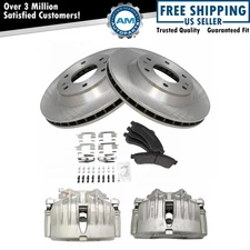 Front Semi-Metallic Brake Pad, Rotor & Caliper Kit for Trailblazer Rainier