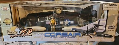 21st Century Toys 1:18 F-4U-1A Corsair WWII Pilot Model Kit for