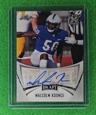 2021 Leaf Draft - Autographs Malcolm Koonce #BA-NK1 (AU, RC)