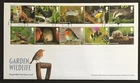 GB 2025 Garden Wildlife Unaddressed FDC FDI Fox Hill Cancel