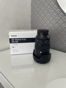 Sigma 28-45mm F1.8 DG DN Art Lens for Sony E-Mount With Original Box