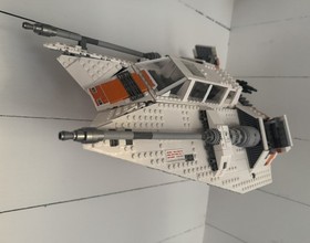 LEGO Star Wars UCS Snow Speeder 75144 with wall mount