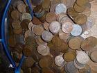 500 TEENS, 20'S, 30'S, 40'S AND 50'S WHEAT PENNIES. MANY CULLS AND WORN.