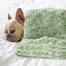 Pet Dog Bed Blankets, Fluffy Fleece Dog Throw Blankets Sleep Mat,Soft Puppy Blan