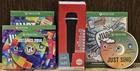 2 Microsoft Xbox One Games ~ Just Dance 2014 & Just Sing ~ w/ Brand New Mic!