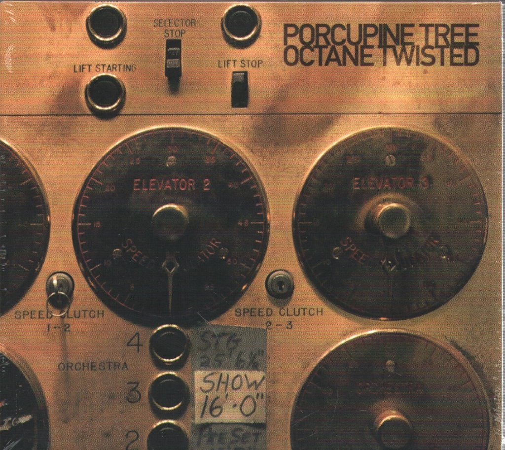 Porcupine Tree Octane Twisted CD set Europe Transmission 2024 DVD + 2CD set in