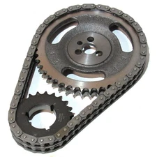 SA Gear Timing Set 78150R; 3Key Dbl Roller for 85-93 305-350 SBC Fact Roller Cam