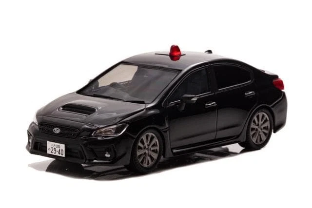 RAI'S 1/43 Subaru WRX S4 Aomori Prefectural Police Traffic Police Vehicle Figure - Image 2 of 4