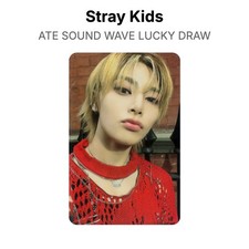 Stray Kids ATE SOUND WAVE LUCKY DRAW Official Photocard KPOP Free Gift