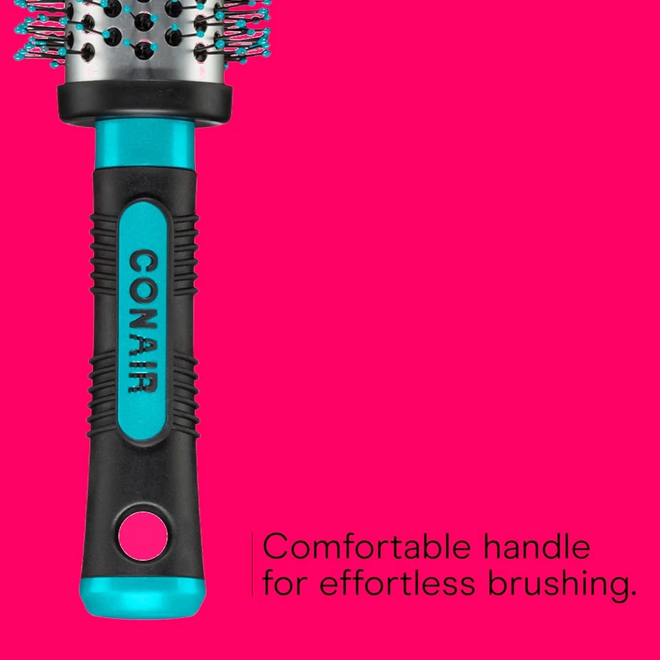 Round Hair Brush Nylon Bristles for Blowout Styling Medium Long - Image 4 of 4