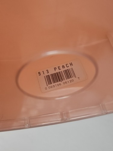 Vintage Boutique Plastic Tissue Box Cover Retro Vintage Peach Original Tags - Picture 7 of 8