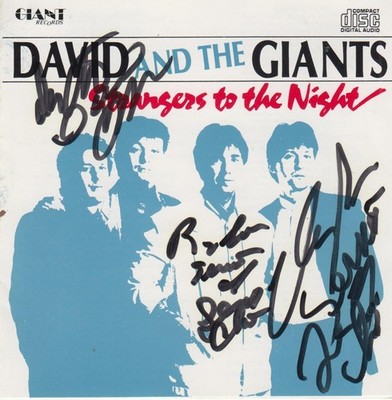 DAVID & THE GIANTS - Strangers to the Night CD 1988 Christian AOR -Giant Records