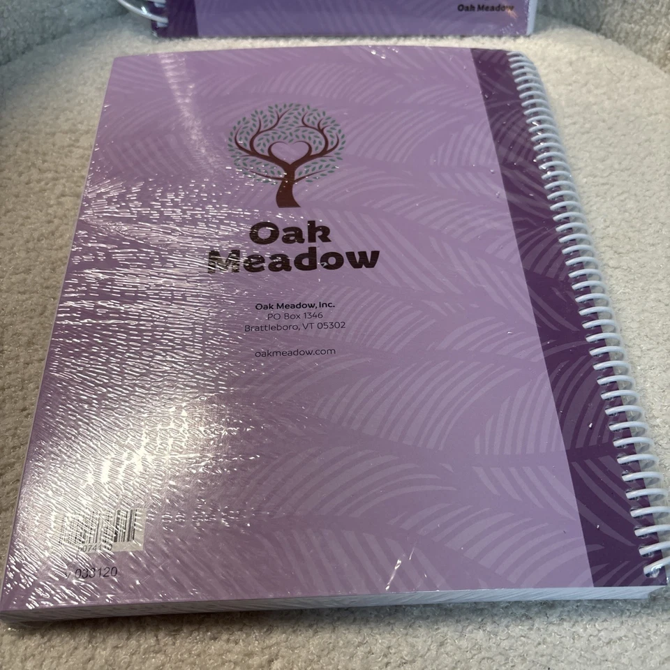 Oak Meadow 7th Grade Math Package Coursebook & Workbook New 2019 - Image 3 of 4