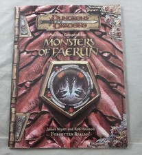 Dungeons  Dragons Forgotten Realms Campaign Setting Monsters of Faerun 11832