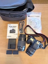 Canon EOS 8000D DSLR Camera with EF-S 18-55mm and 55-250mm Lenses