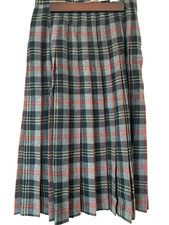 Genuine Pendelton Wool Tartan Women's Vintage Skirt, 1940s, 1950s, Size XS/S