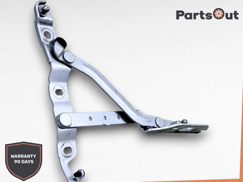 10-16 Audi A4 Quattro Left Rear Trunk Deck Lid Hinge Silver OEM 8F0827301A - Image 2 of 4