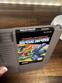 Cyber Stadium Series Base Wars Nintendo NES Complete CIB