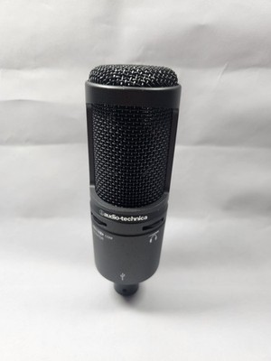 Audio-Technica AT2020USB+ Cardioid Condenser USB Microphone Black