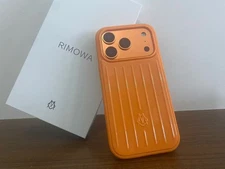 RIMOWA For Apple iPhone 17 Pro Max Orange Aluminium Phone Case