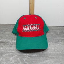 Ho Ho Ho Snapback Santa Cap Multicolor One Size Adjustable Holiday Christmas