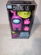 Toikido Among Us Pink Hat Action Figure Series 3 Exclusive Walmart NEW