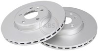 2X Bremsscheibe Beschichtet A.B.S. 17862 FüR Audi A4 A5 B8 8KH 8K2 8K5 8T3 8F7
