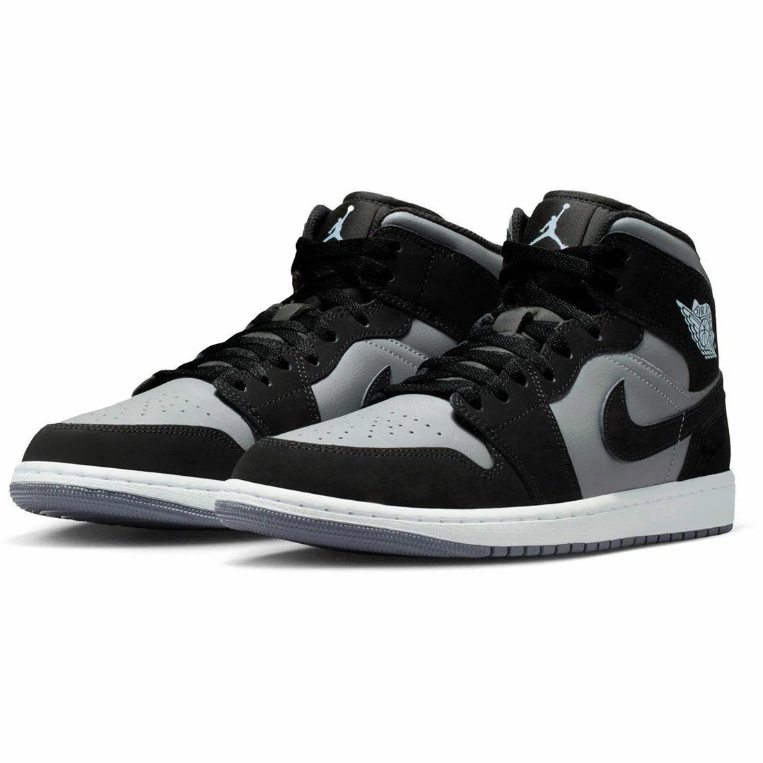 IU7672-001 Nike Air Jordan 1 Mid "Black/Cool Grey"