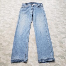 Vintage Levi's 501 Jeans Men 34x32 Blue Straight Leg Denim Y2k Button Fly