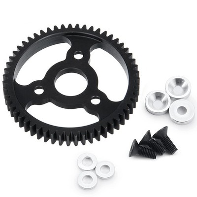 Steel Gears 0.8 Mod 32P 50T 54T 55T 56T Spur Gear for Arrma 1/10 Tra-xxas Sla...