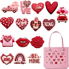 15PCS Beach Charms for Bogg Bag, PVC DIY Cute Decoration Accessories Charms for